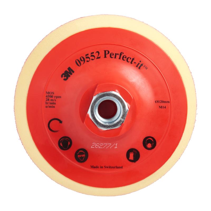 3M™ Perfect-It™ -alusta, 125 mm, M14, 09552 | Pakkaus (1 kpl)