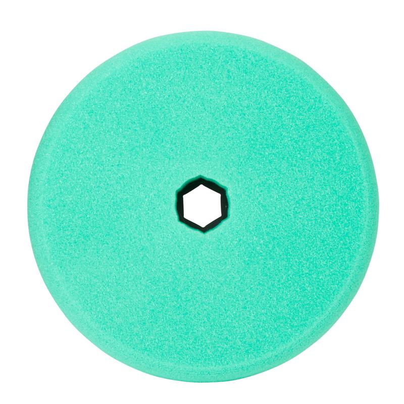 3M™ Perfect-It™ -kiillotusvaahtotyyny karkea, pikaliitinjärjestelmä, vihreä, litteä, 150 mm, 50878 | Pakkaus (1 kpl)