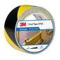 3M™ vaaramerkintäteippi 5702, keltainen/musta, 50 mm x 33 m, 0,14 mm, yksitellen kätevästi pakattu | Pakkaus (1 rulla)