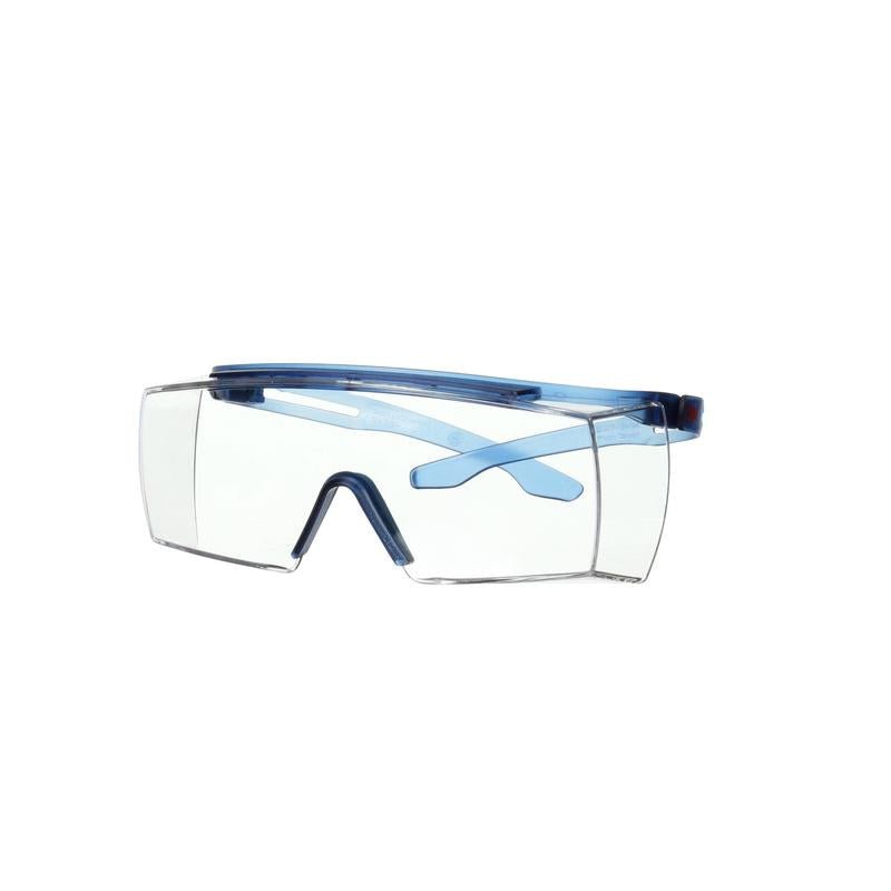 3M™ SecureFit™ 3700 päällyslasit, siniset sangat, naarmuuntumaton pinnoite + (K), kirkas linssi, SF3701ASP-BLU-EU, 20 per pakkaus | Pakkaus (1 kpl)