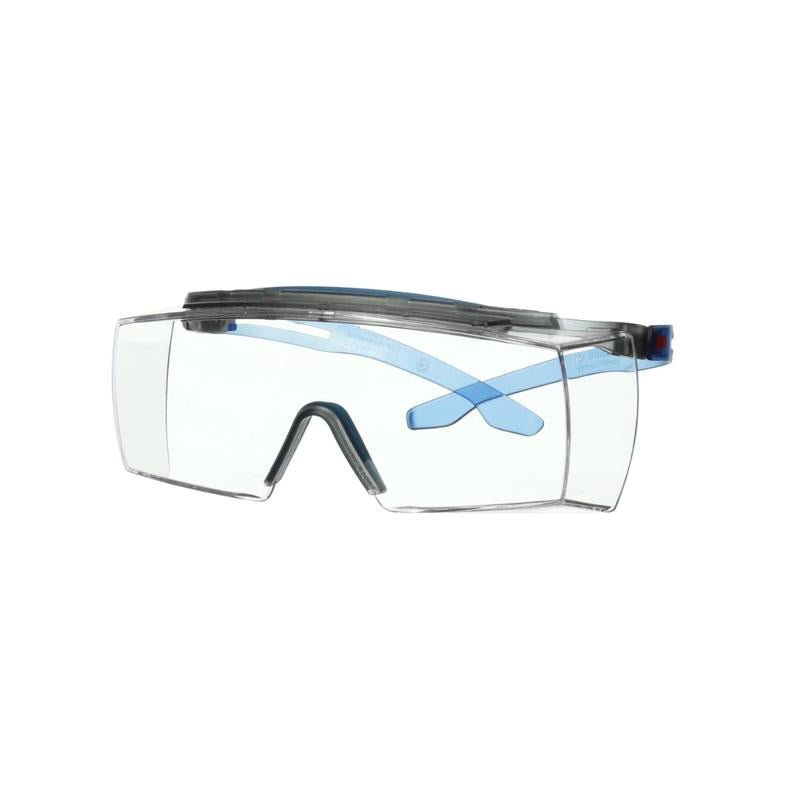 3M™ SecureFit™ 3700 päällyslasit, siniset temppelit, kulmakarvojen suoja, Scotchgard™ huurtumista estävä pinnoite (K&N), kirkas linssi, SF3701XSGAF-BLU-EU, 20 per pakkaus | Pakkaus (1 kpl)