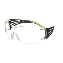 3M™ SecureFit™ 400 Reader -suojalasit, musta/vihreä sangat, naarmuuntumaton/sumua estävä pinnoite, +2.0 Power kirkas linssi, SF420AS/AF-EU, 20 per pakkaus | Pakkaus (1 kpl)