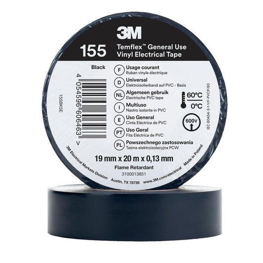 3M™ Temflex™ vinyylieristenauha 155 - 19mm x 20m