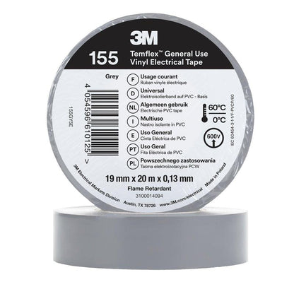 3M™ Temflex™ vinyylieristenauha 155 - 19mm x 20m
