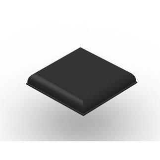 3M™ Bumpon™ SJ5705 elastinen puskuri, musta, 32,4 x 6,4 mm, tarttuva luonnonkumi R-30 | Pakkaus (1 kpl)