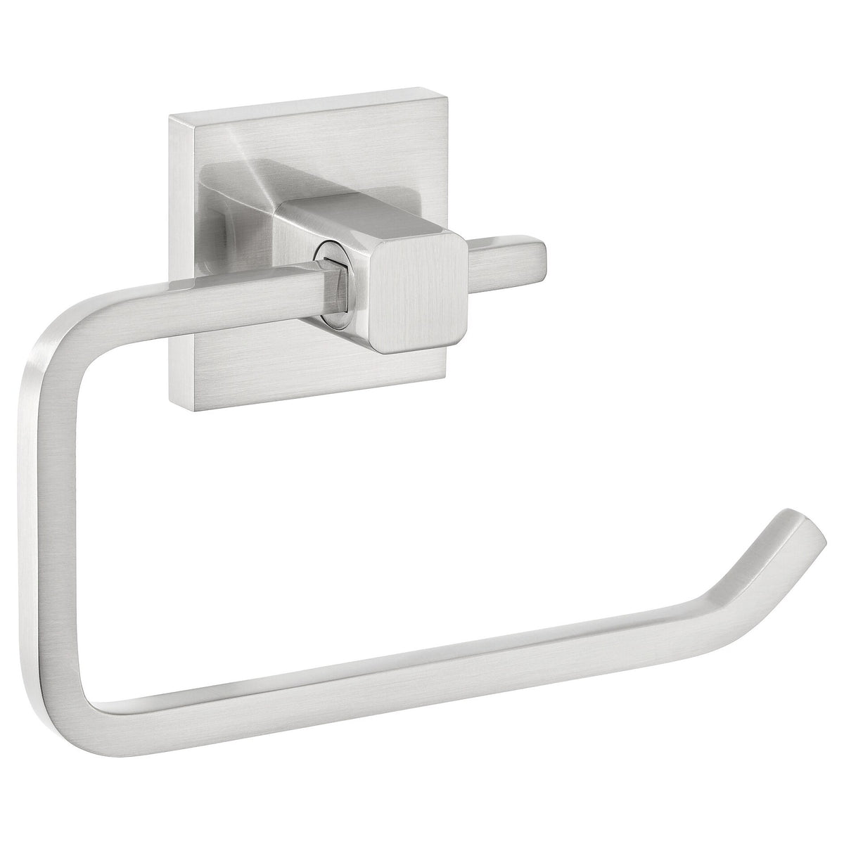 tesa EXXCLUSIV Toilettenpapierhalter, Edelstahloptik, Klebelösung