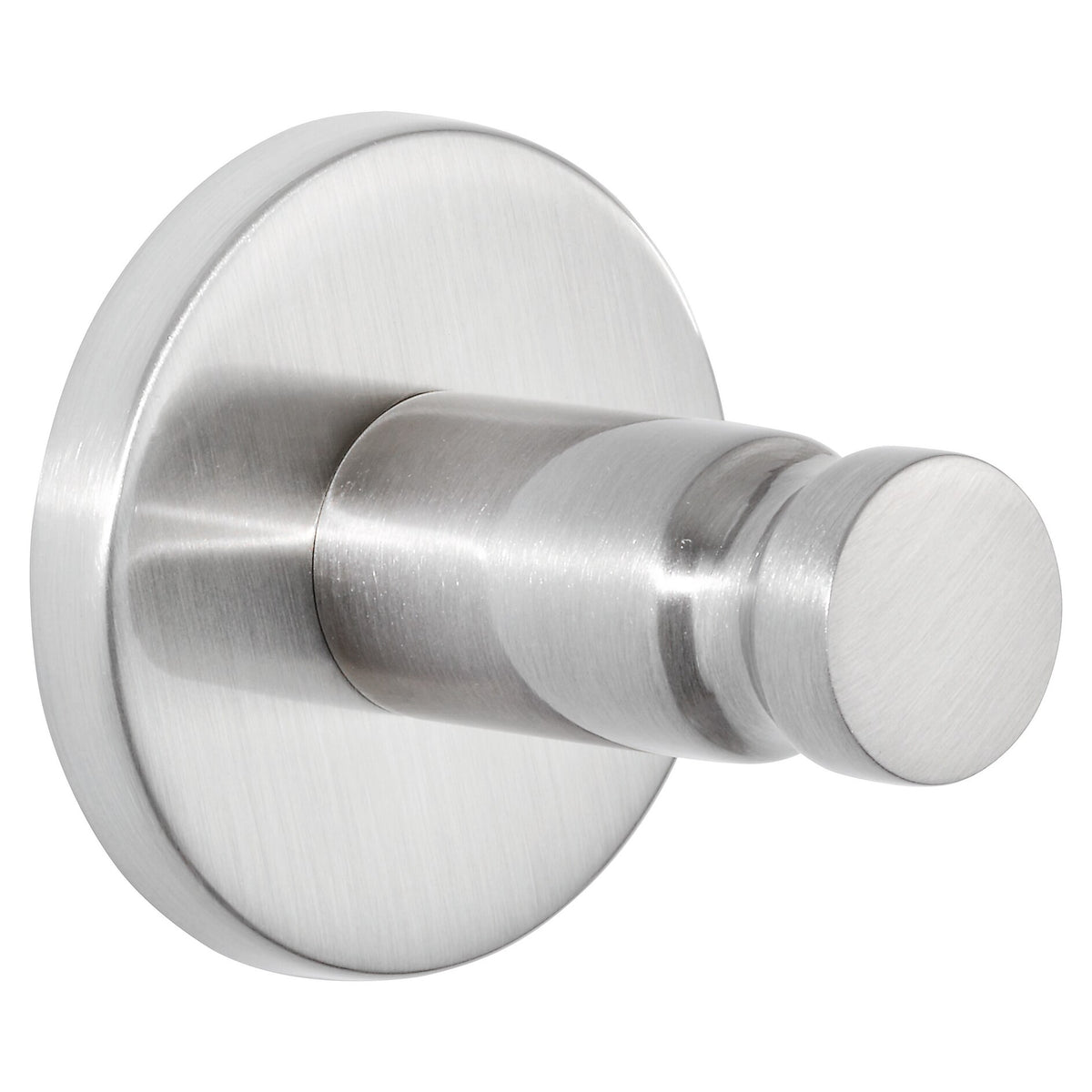 tesa Nooblesse Handtuchhaken, Edelstahloptik, inkl. Klebelösung
