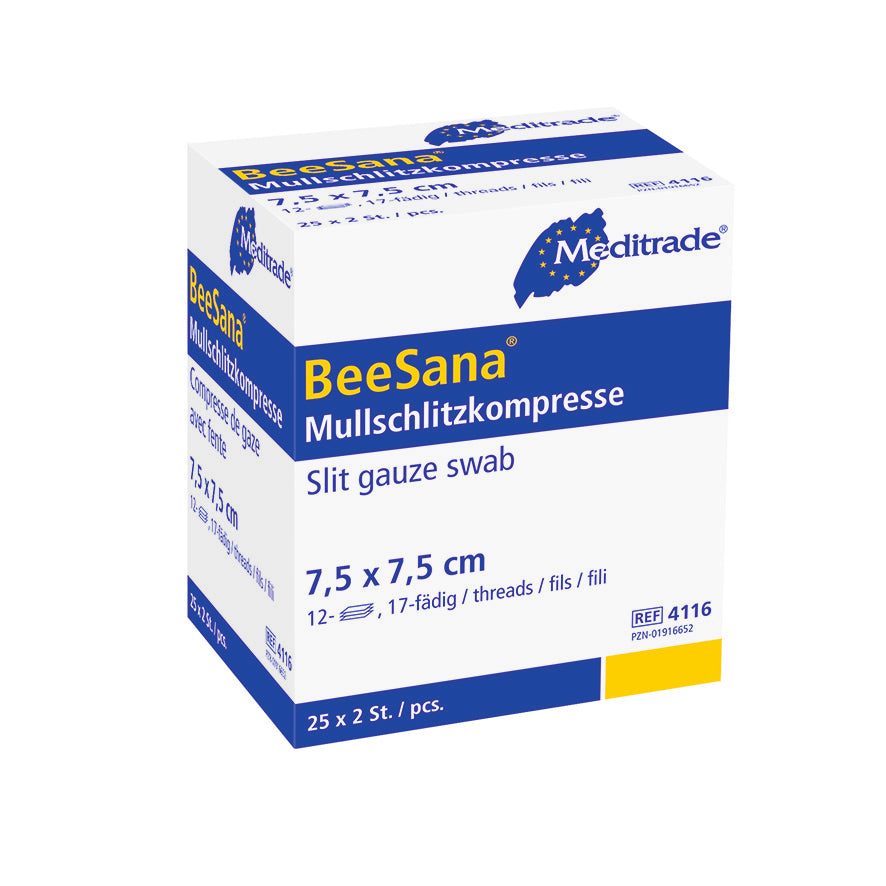 BeeSana® sideharsopakkaus, steriili, 12-kertainen (50 kpl)