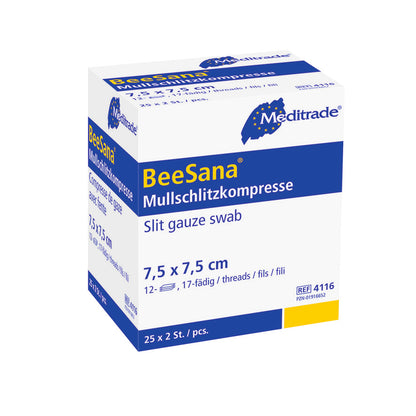 BeeSana® sideharsopakkaus, steriili, 12-kertainen (50 kpl)