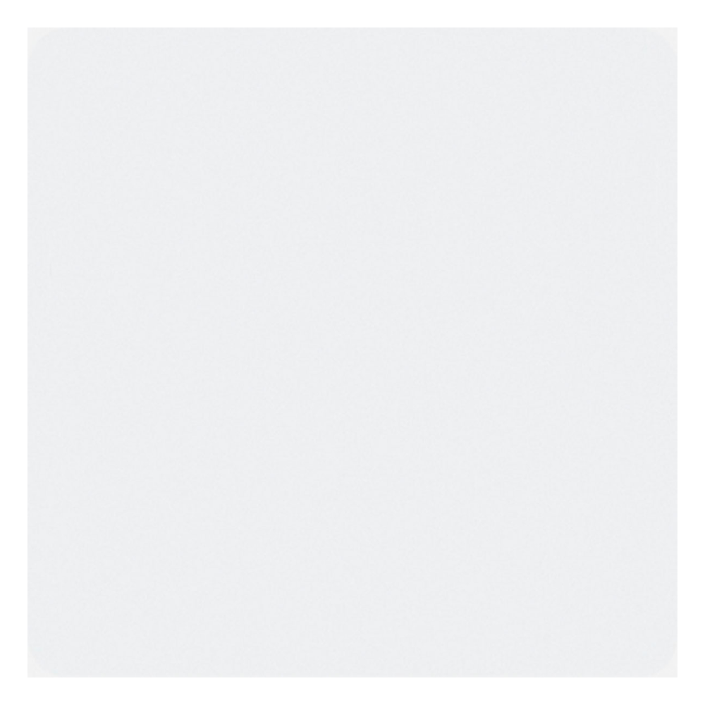 Vaaleanharmaa, minimalistinen, neliönmuotoinen kortti pyöristetyillä kulmilla jäljittelee Duni GmbH:n lautasliina-alustan eleganttia muotoilua. Sen sileä ja tasainen pinta heijastaa kertakäyttöalustan yksinkertaisuutta ja tarjoaa eleganssia ilman tekstiä tai kuvioita.