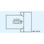 FD PP vatsa/nikamat Kangas sk 260x320* 9x22* kreppikude | Pakkaus (7 kpl)