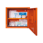 Verbandschrank JUNIORSAFE orange mit Füllung Standard DIN 13157
