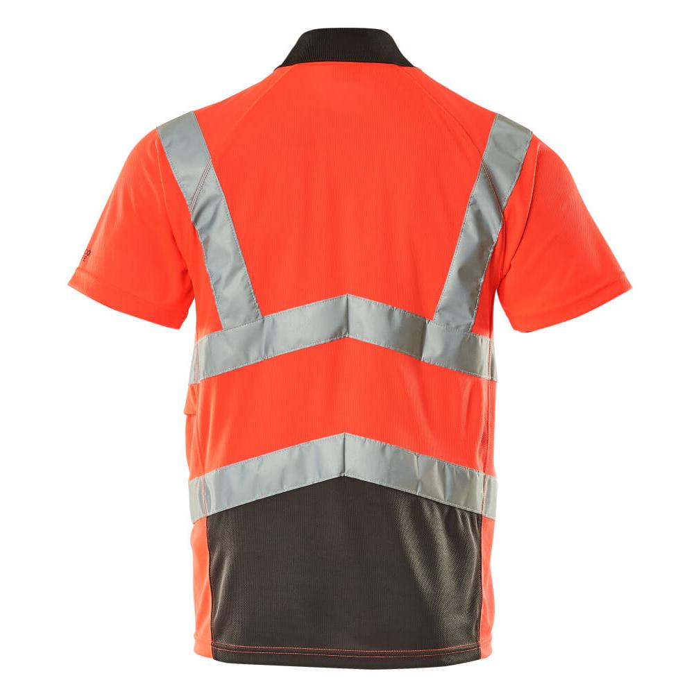 MASCOT® Anadia poolopaita, hi-vis punainen/tumma antrasiitti