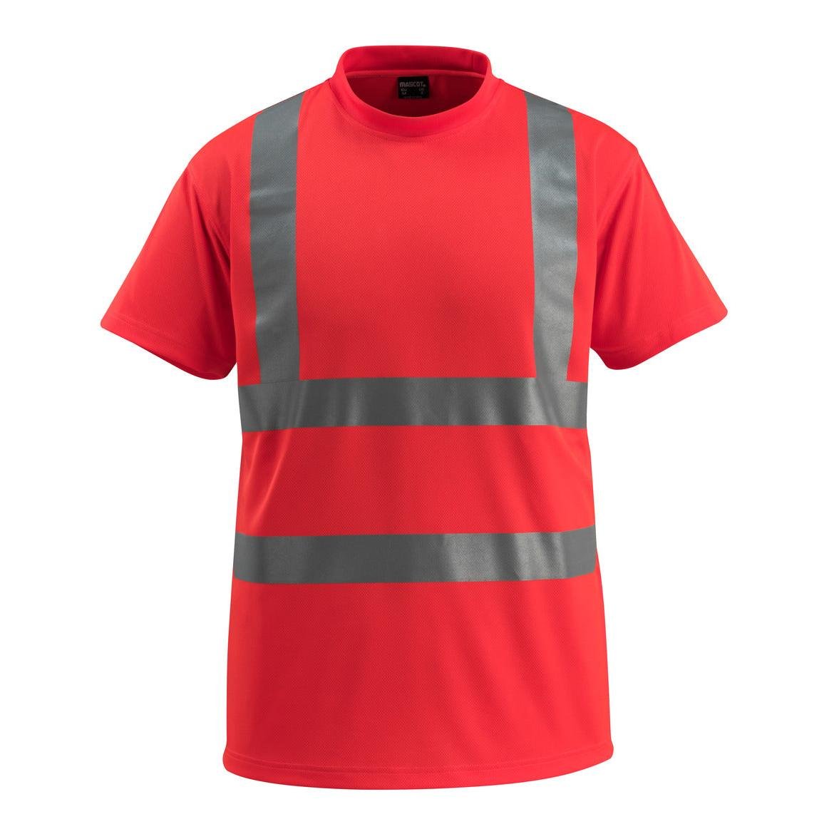 MASCOT® Townsville T-paita, hi-vis punainen