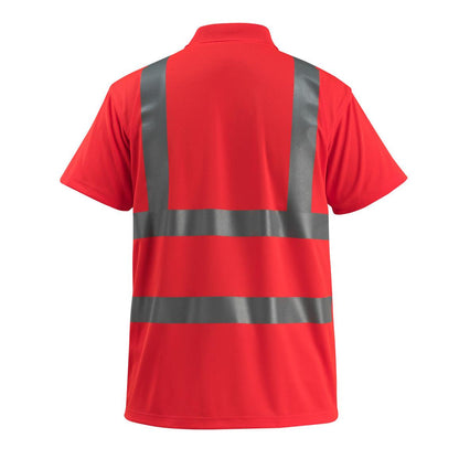 MASCOT® Bowen poolopaita, hi-vis punainen