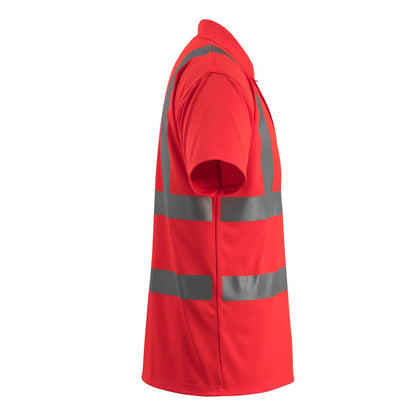 MASCOT® Bowen poolopaita, hi-vis punainen