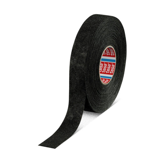 tesa 51608 PET-vlies-teippi, musta, 25 m x 19 mm