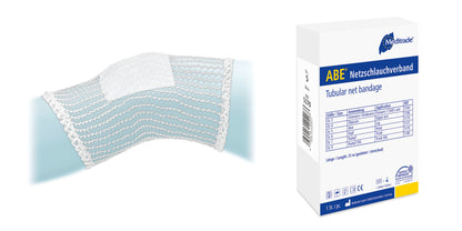 ABE® verkkoputkiside, 2,2 cm x 25 m, kyynärvarsi | Pakkaus (1 kpl)