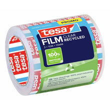 tesafilm CLEAR RECYCLED, 10 m x 15 mm, läpinäkyvä, 3 rullaa