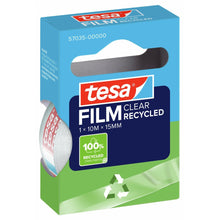 tesafilm CLEAR RECYCLED, 10 m x 15 mm, läpinäkyvä, 1 rulla