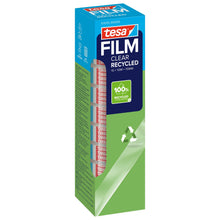 tesafilm CLEAR RECYCLED, läpinäkyvä, 10 m x 15 mm