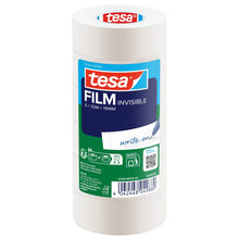 tesafilm INVISIBLE, mattavalkoinen, muovipakkauksessa, 33 m x 19 mm