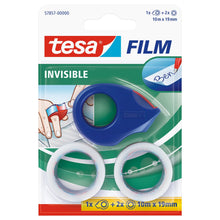 tesafilm-minirullain + 2 rullaa Invisible-teippiä, mattavalkoista, rullille, joiden pituus on enintään 19 m