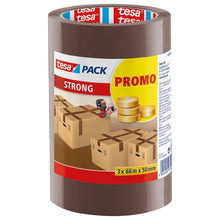 tesapack strong, 66 m x 50 mm, ruskea
