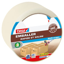 tesapack PP low noise, 66 m x 50 mm, läpinäkyvä, FR