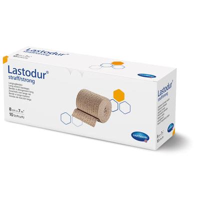 Lastodur tiukka, pysyvästi joustava pitkä venytysside
