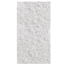 Das Twister Handpad 2 Stk. von Diversey Deutschland GmbH & Co. OHG ist ein rechteckiges, weißes, faseriges Mesh-Pad mit einem zufälligen netzartigen Muster und einer dünnen, luftigen Textur; sein kompaktes Design hebt sich vom schlichten weißen Hintergrund ab.