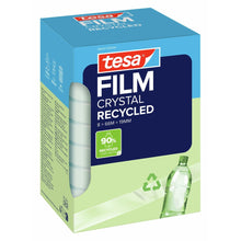 tesafilm CRYSTAL RECYCLED, 66 m x 19 mm, läpinäkyvä