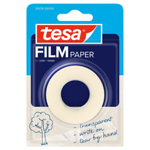tesafilm PAPER, läpinäkyvä, blisterpakkauksessa, 33 m x 19 mm