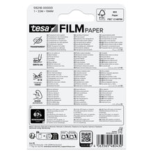 tesafilm PAPER, läpinäkyvä, blisterpakkauksessa, 33 m x 19 mm