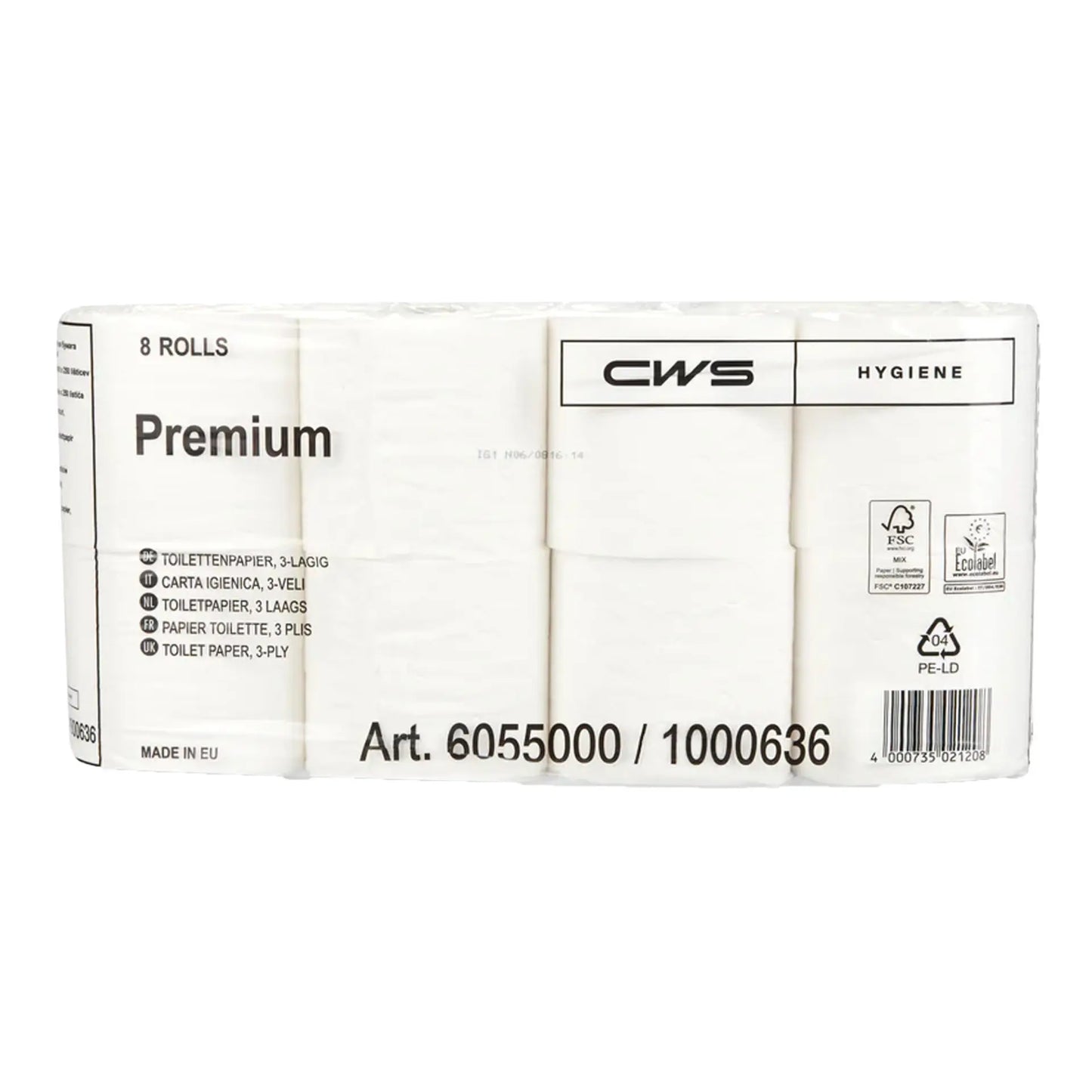 CWS wc-paperi Supersoft | Pahvipakkaus (64 rullaa)