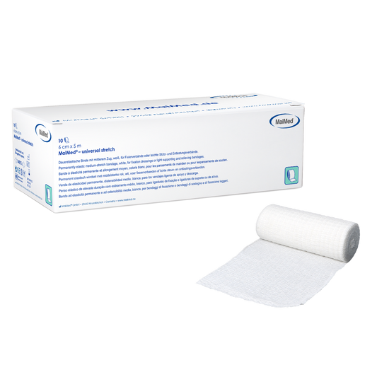 MaiMed-universaali stretch, ilman selloa Pysyvä elastinen side, 10 kpl/laatikko
