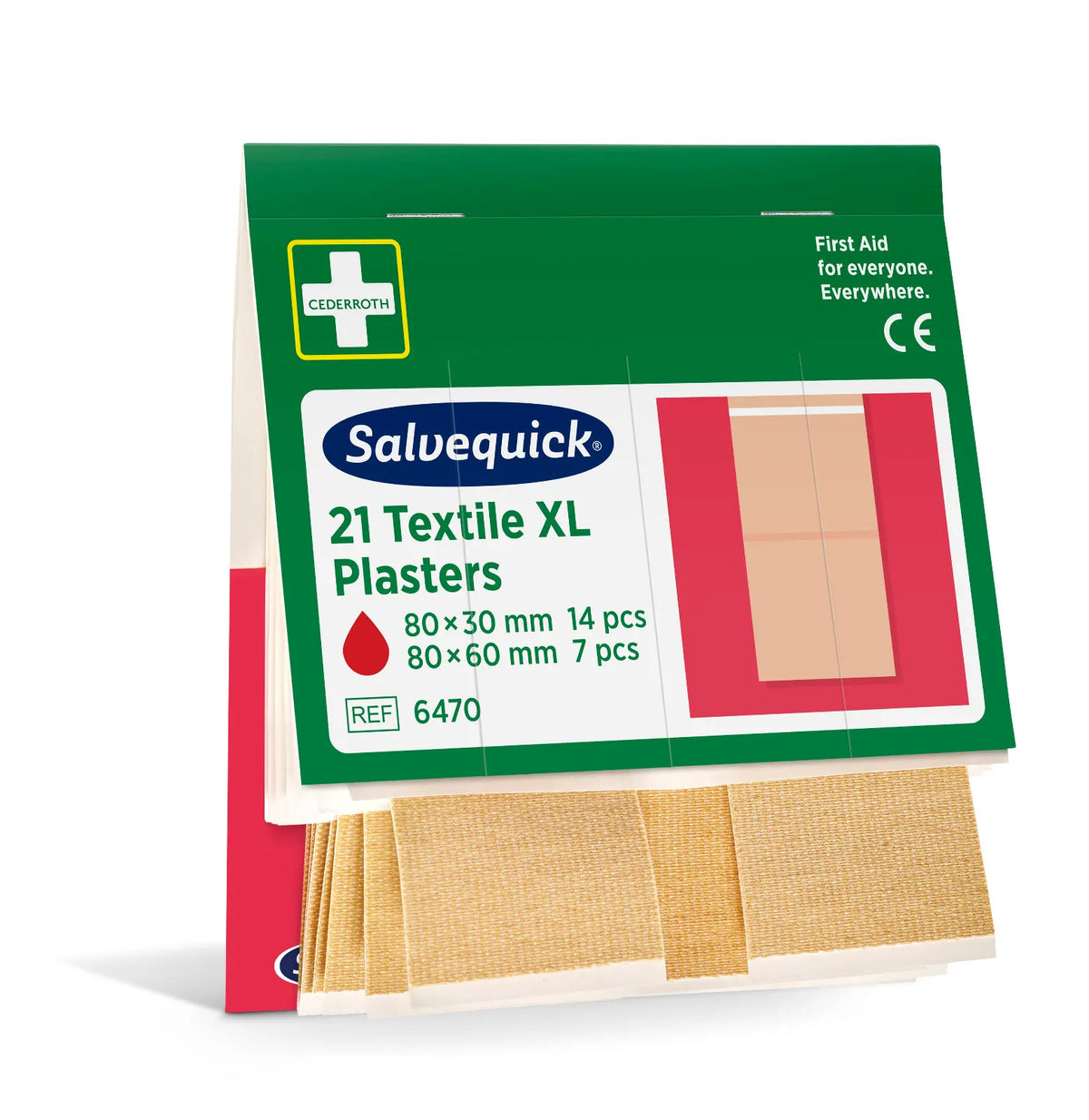 Xl-tekstiilikipsiside, laastari | Pakkaus (21 kpl)