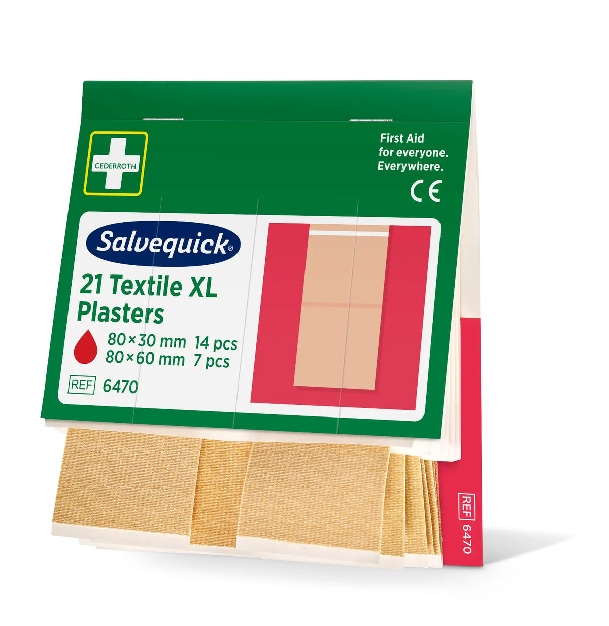 Xl-tekstiilikipsiside, laastari | Pakkaus (21 kpl)