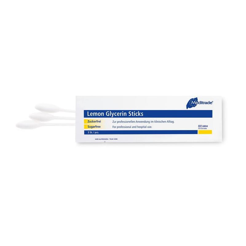 Meditrade Lemon Glycerin Stick | Pakkaus (25 kpl)