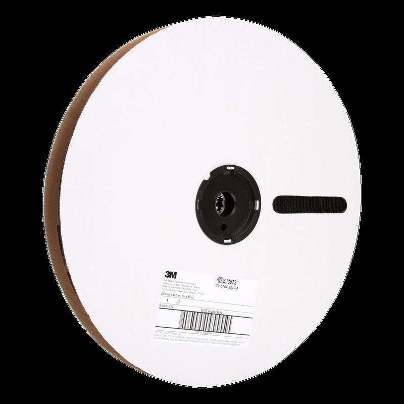 3M™ Hook Tape SJ3572 Musta - Irrotettavat tarrakiinnitykset