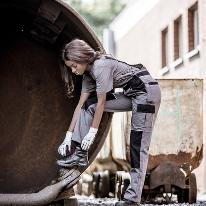 NITRAS MOTION TEX LIGHT, Dungarees, harmaa/musta