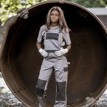 NITRAS MOTION TEX LIGHT, Dungarees, harmaa/musta