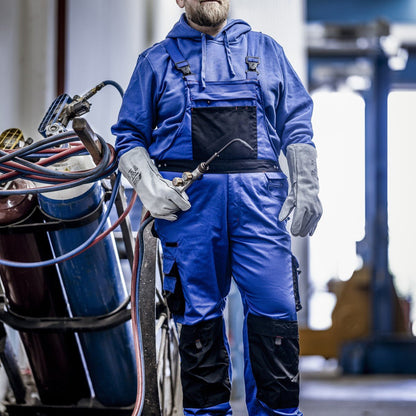 NITRAS MOTION TEX PRO FX, Dungarees, kuninkaallinen sininen / musta