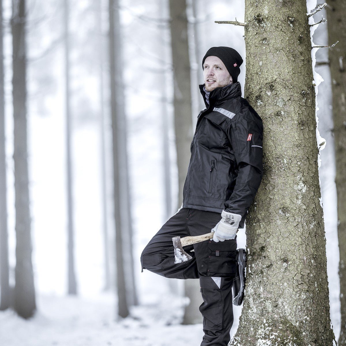 NITRAS neulottu hattu, talvivuori 3M® Thinsulatea
