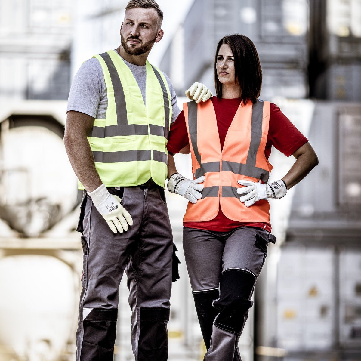 NITRAS-näkyvyysliivi, neonkeltainen, EN ISO 13688, EN ISO 20471 Polyesteri: 100 % | Pakkaus (1 kpl)