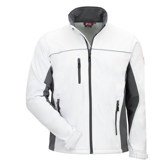 NITRAS MOTION TEX LIGHT, softshell-takki, valkoinen/harmaa