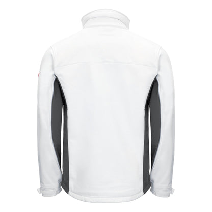 NITRAS MOTION TEX LIGHT, softshell-takki, valkoinen/harmaa