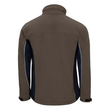 NITRAS MOTION TEX LIGHT, softshell-takki, ruskea/musta