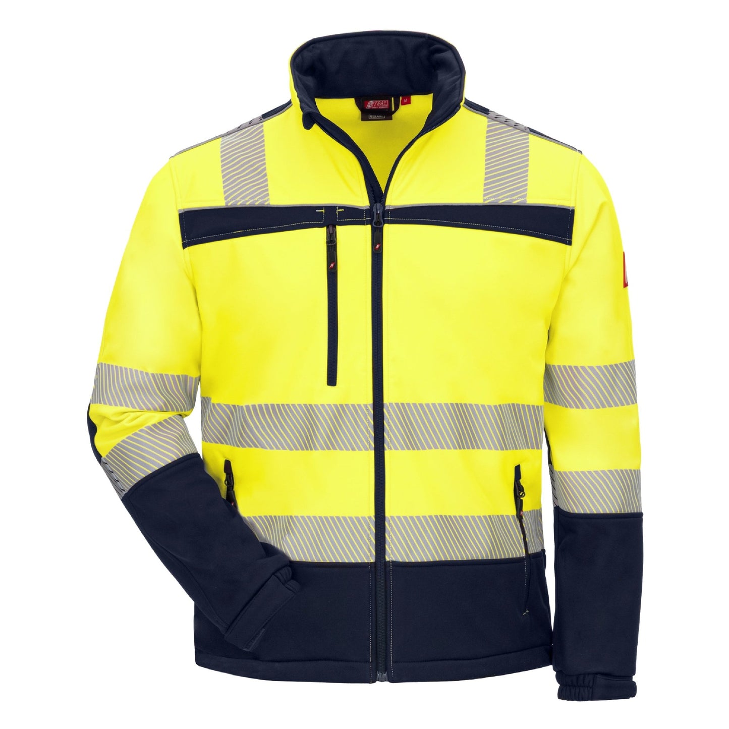 NITRAS MOTION TEX VIZ, erittäin näkyvä softshell-takki
