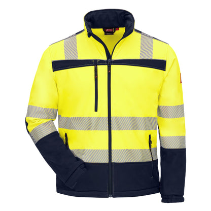 NITRAS MOTION TEX VIZ, erittäin näkyvä softshell-takki